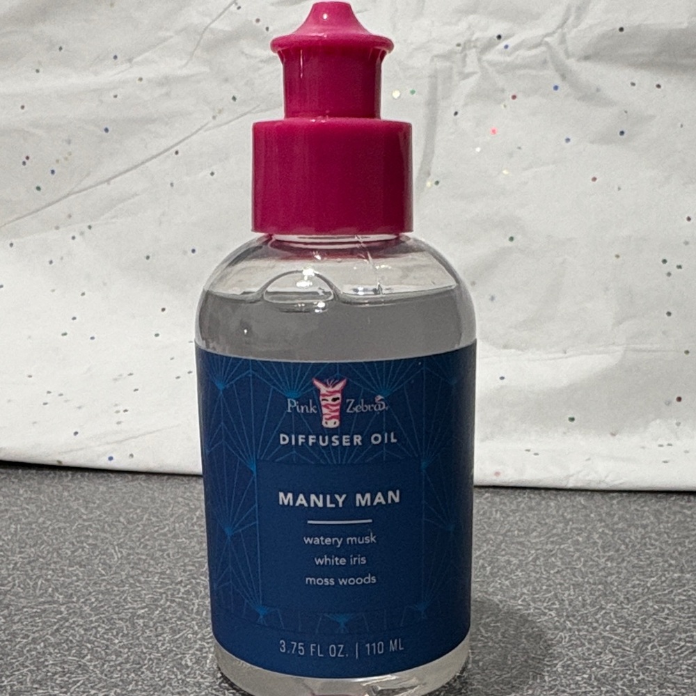 Pink Zebra Diffuser Oil - Manly Man